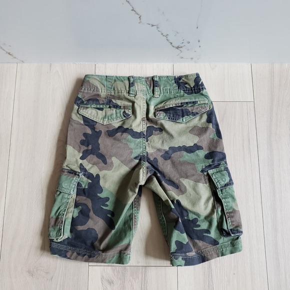 Gap Kids Camo Cargo Shorts Boys 8 - Picture 2 of 5